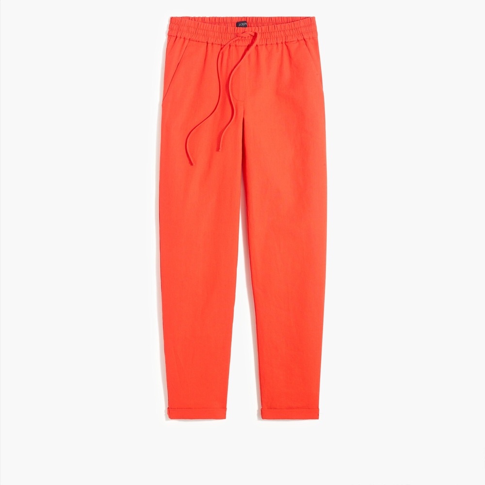 J.Crew Linen drawstring pants
